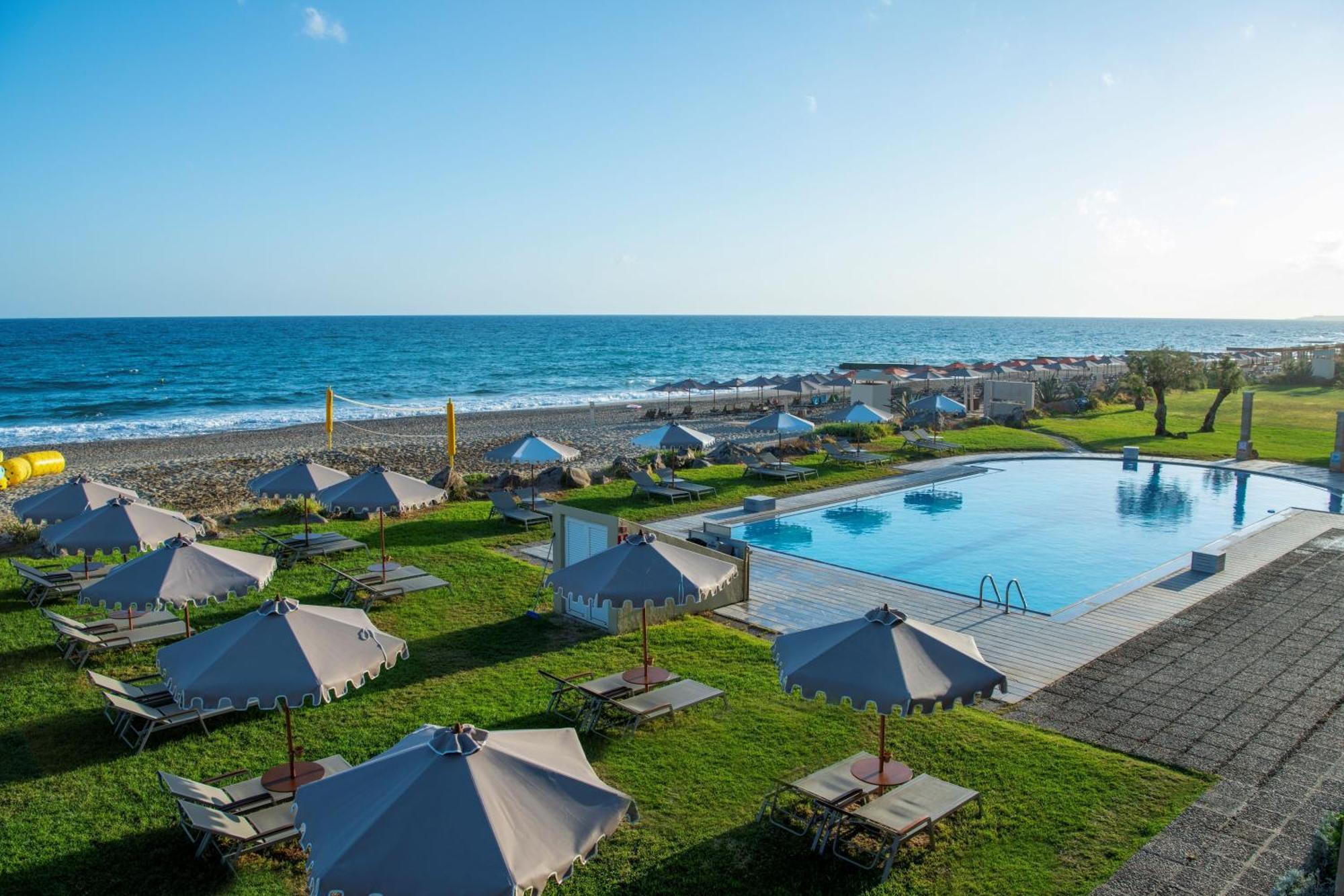 Aquila Rithymna Beach Adelianos Kampos Esterno foto
